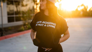 OFF-ROADING IS NOT A CRIME Shirt