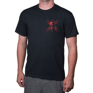 4130 Red Skull T-Shirt