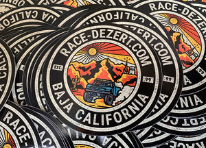 Race-Dezert Badge Stickers