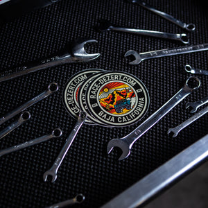 Race-Dezert Badge Stickers